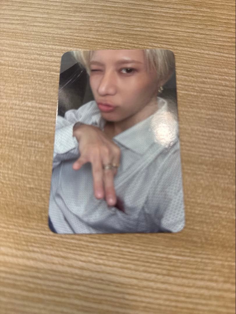 SHINee Taemin Photocard Fan Light Photocard Bonus