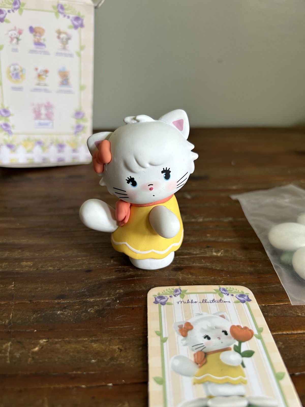 Miniso Mikko Flower Series Bear Latte Garden Hyacinth Blind Box Confirmed Figure Miniso Mikko Flower Series Bear Latte Garden Hyacinth Blind Box Confirmed Figure