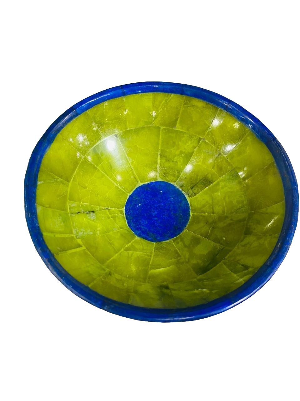 6inch Serpentine Bowl Handcrafted Gemstone Natural Stone 