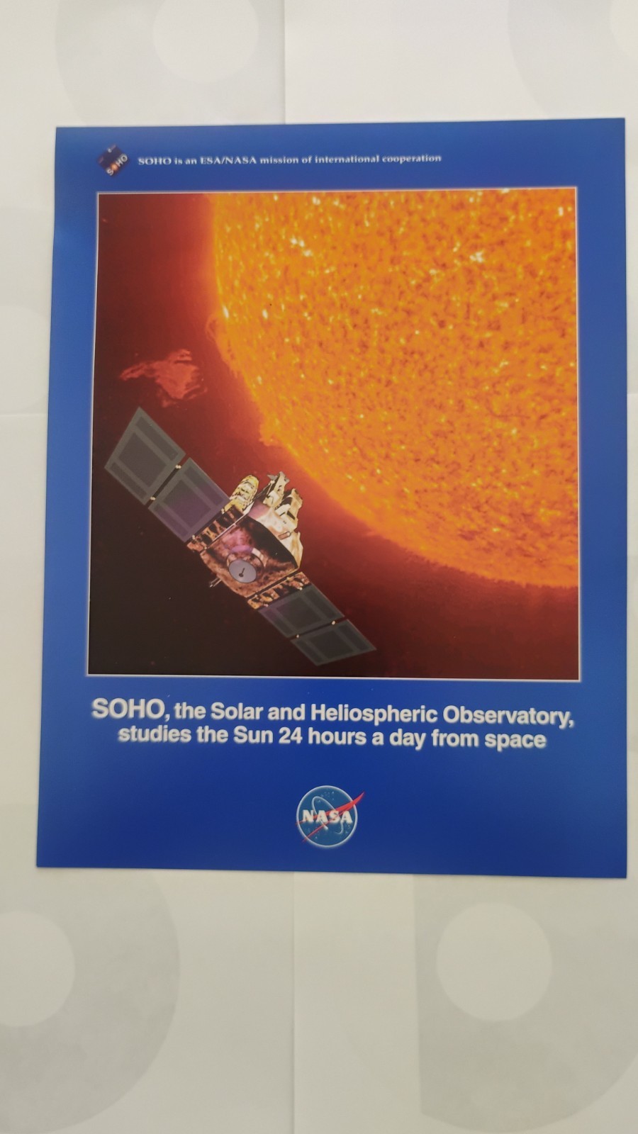 Collection of 13 NASA SOHO pictures showcasing solar science discoveries