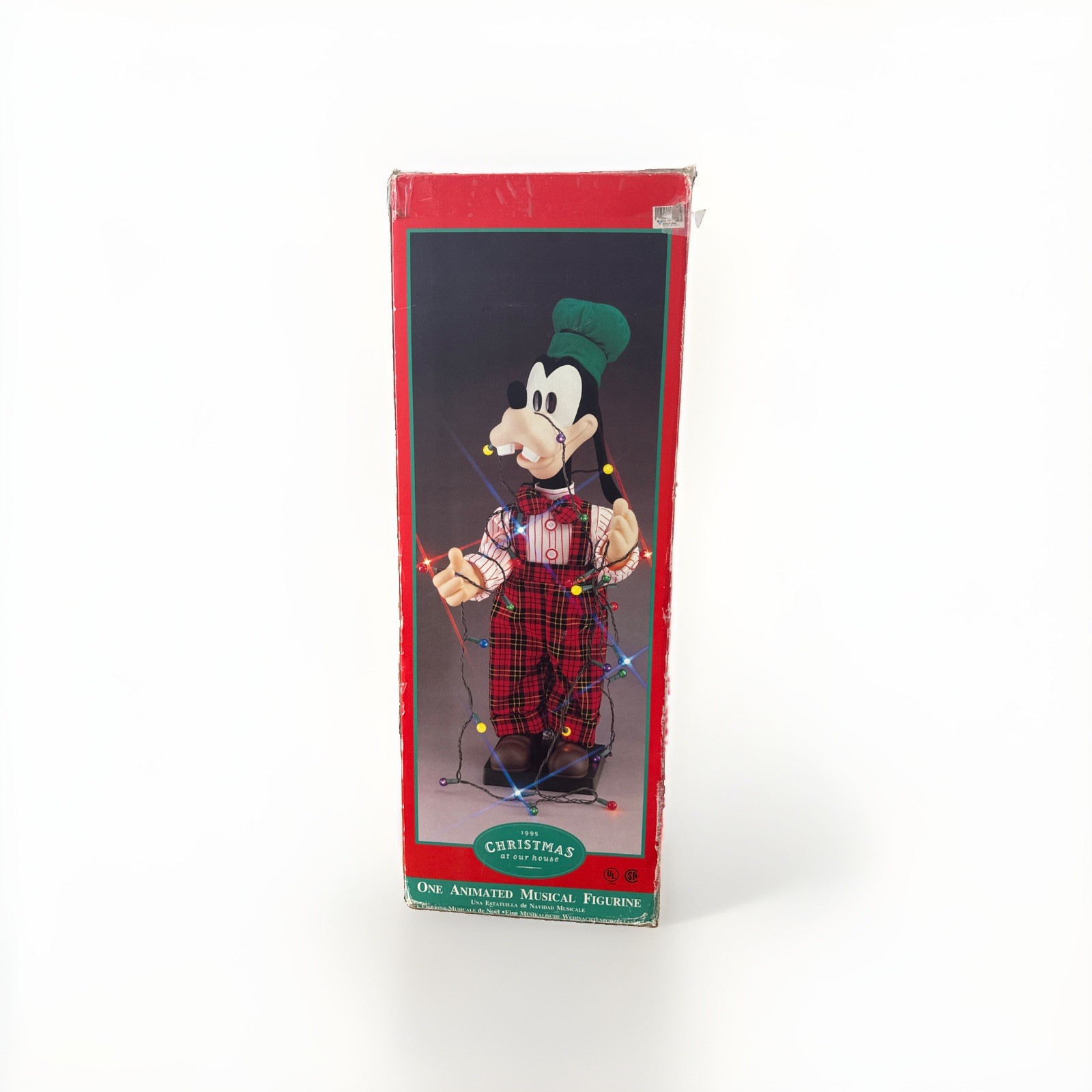 Disney Christmas Goofy 30” Animated Musical Motionette 1995 Lights & Sound Works Disney Christmas Goofy 30” Animated Musical Motionette 1995 Lights & Sound Works