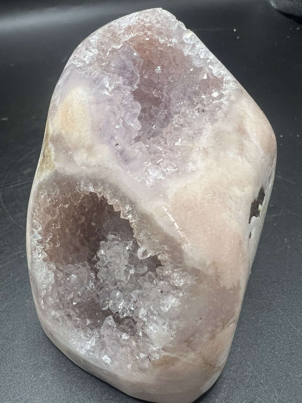 1.5 LB Natural Pink Amethyst Polished FreeformCrystals ,Minerals,Quartz,Decor