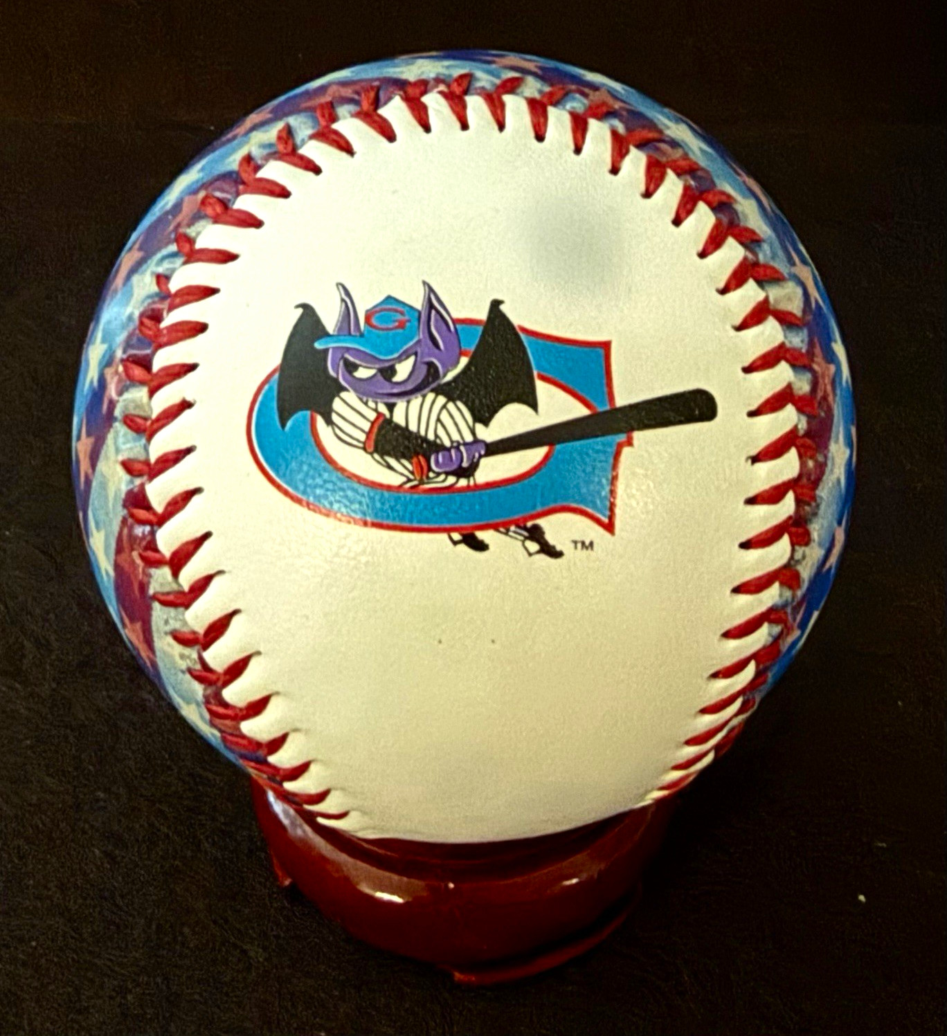 Vintage Greensboro Bats Baseball Fotoball Pepsi Promo 3D Textured Minor League Vintage Greensboro Bats Baseball Fotoball Pepsi Promo 3D Textured Minor League