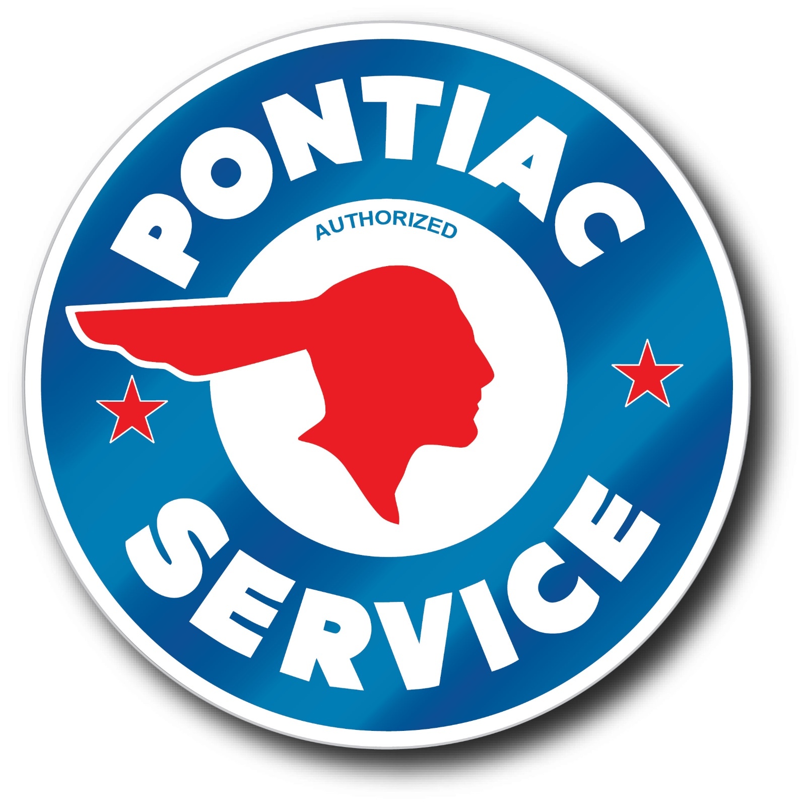 PONTIAC SERVICE SUPER HIGH GLOSS OUTDOOR 4 INCH DECAL STICKER PONTIAC SERVICE SUPER HIGH GLOSS OUTDOOR 4 INCH DECAL STICKER