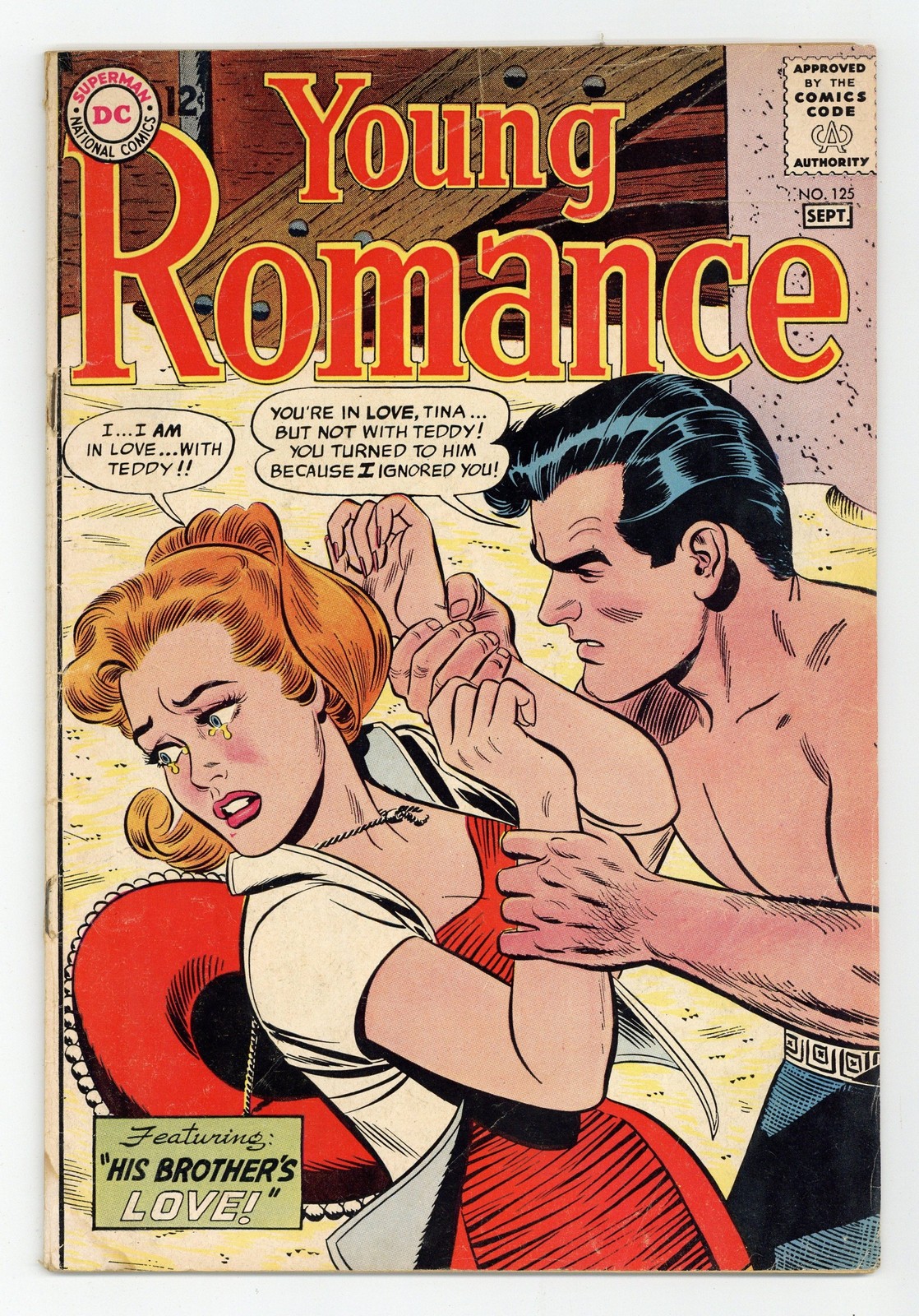 Young Romance Comics #125 VG- 3.5 1963