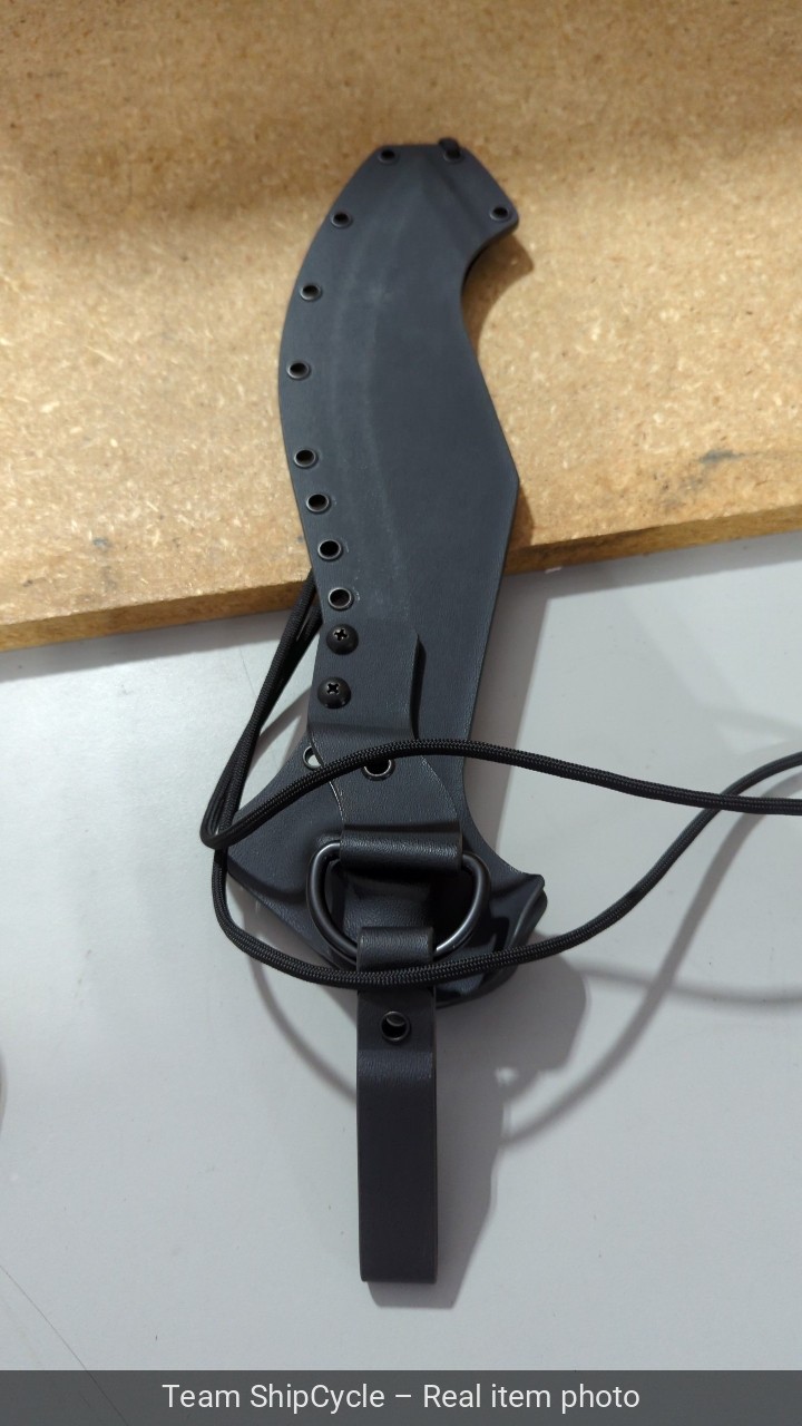 KABAR Kukri model 1249 CUSTOM kydex sheath with Kydex Dangler