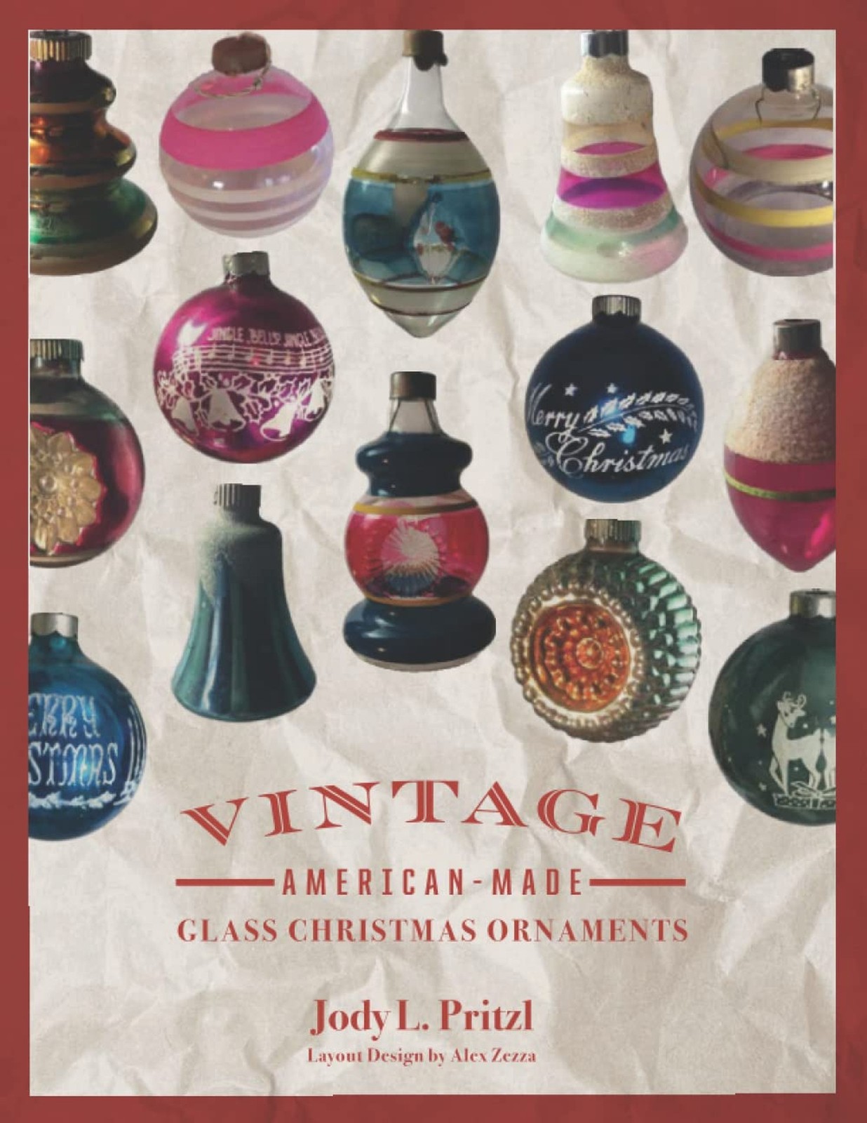 Vintage American Made Glass Christmas Ornaments Shiny Brites Frankes Premiers