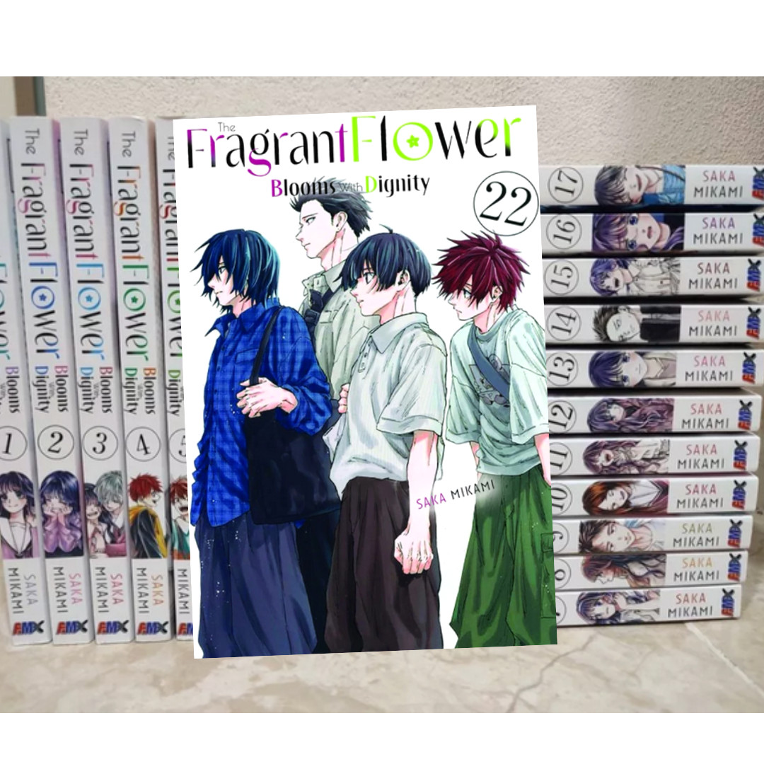 The Fragrant Flower Blooms With Dignity Manga Set Vol. 1-22 English Comic Books