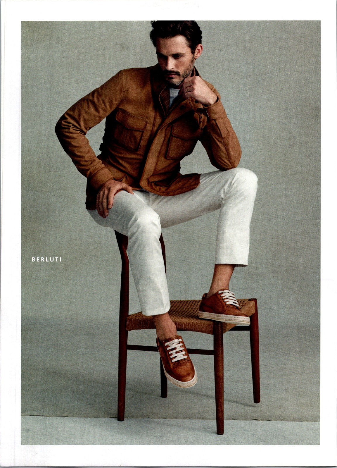 2015 • BERLUTI Print Ad • Fashion 2000s Style Neiman Marcus GA.23