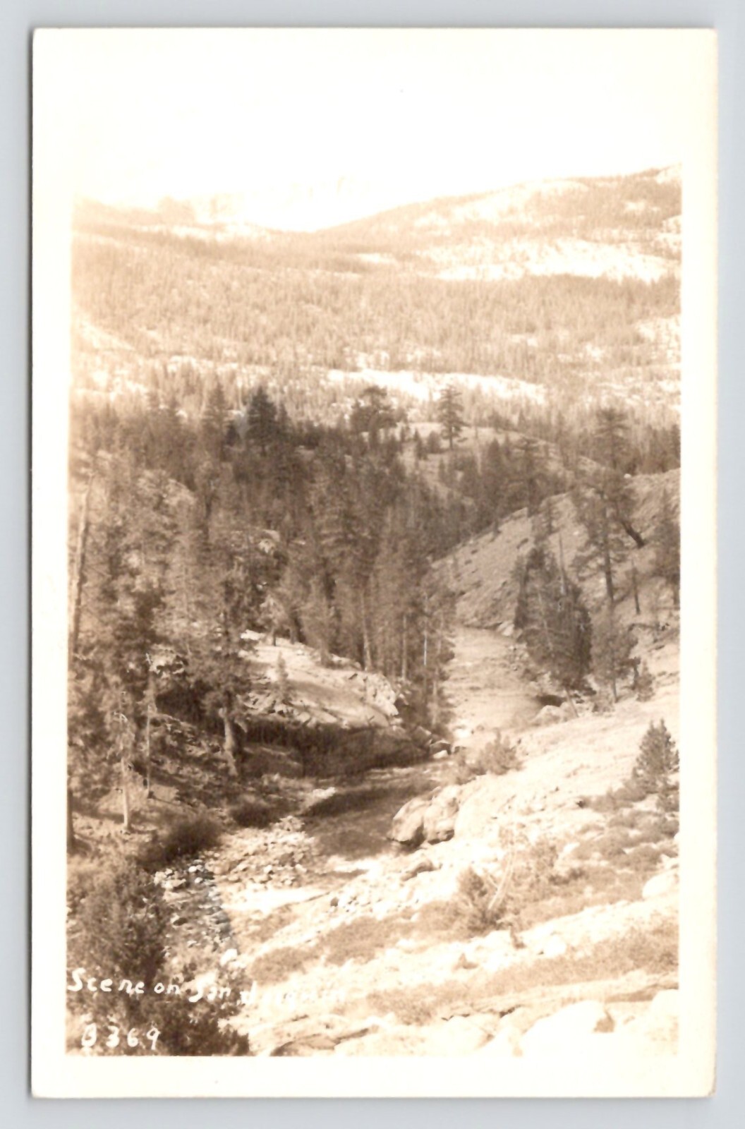 RPPC Scene on San Joaquin River California c1945 Vintage EKC Photo Postcard