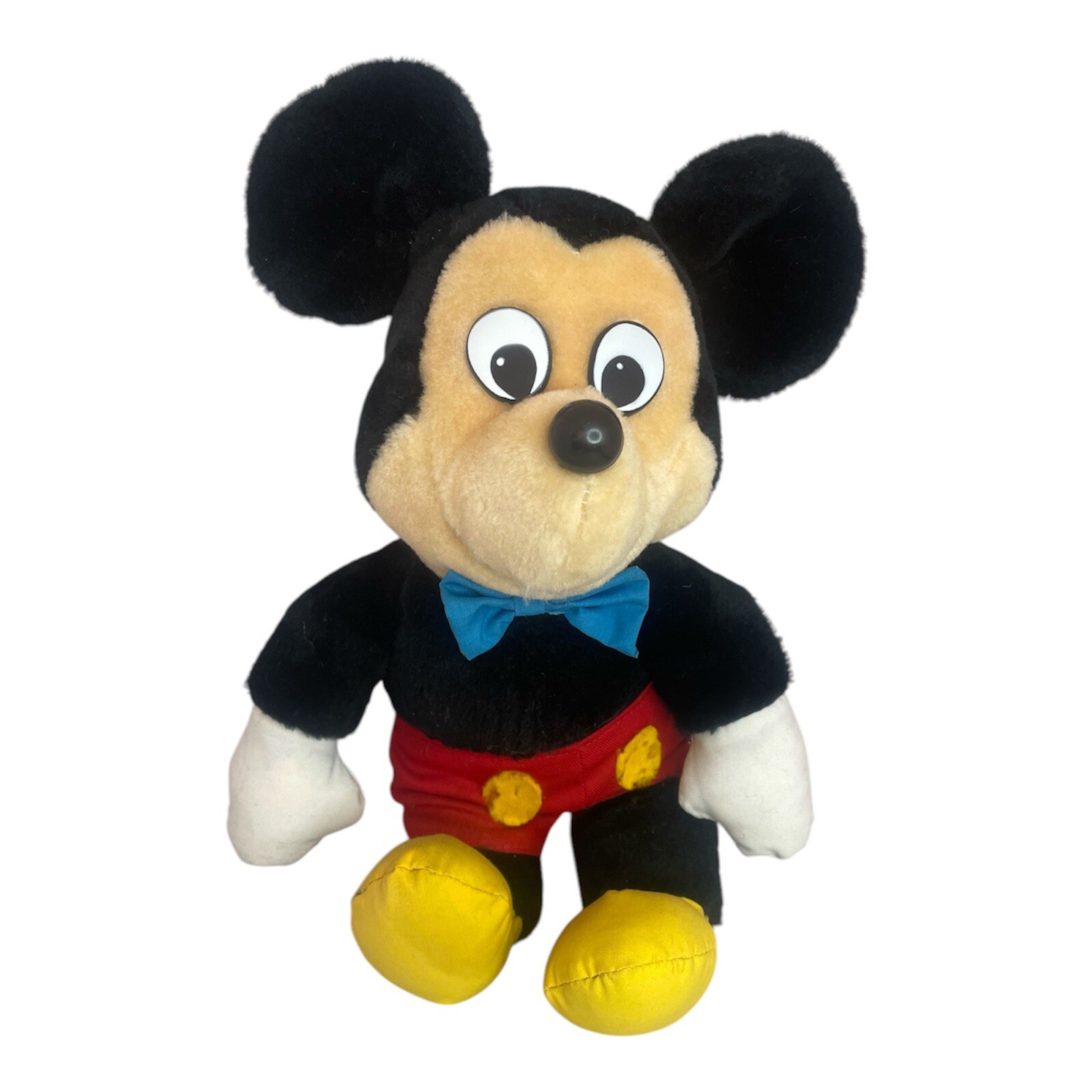 A40A1 230708 Vintage Mickey Mouse Plush Knickerbocker Disney A40A1 230708 Vintage Mickey Mouse Plush Knickerbocker Disney