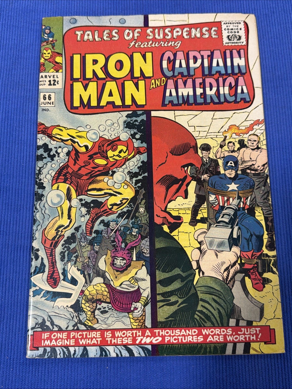 Tales of Suspense #66 (1965 Marvel) 1st Silver Age Red Skull - Jack Kirby VF