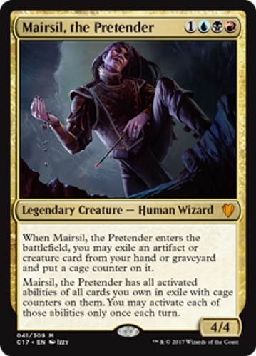 MTG Mairsil, the Pretender [FOIL, English, Commander 2017, Excellent]