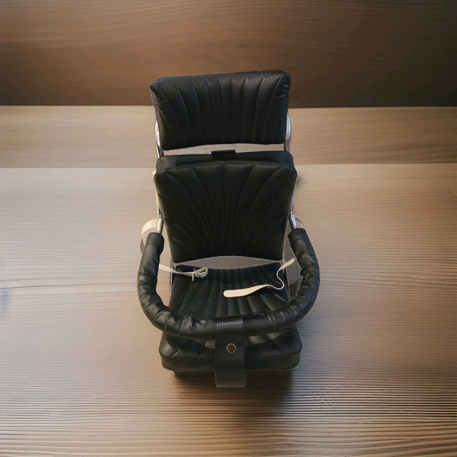 Vintage Black Child\'s Car Seat 1970’s Jamy Inc Kingston PA for Car Shows USA