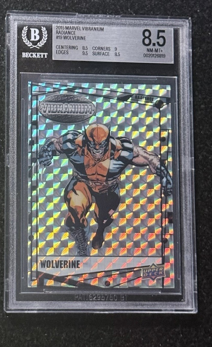 Wolverine - 2015 Upper Deck Marvel Vibranium Radiance /50 BGS 8.5 Wolverine - 2015 Upper Deck Marvel Vibranium Radiance /50 BGS 8.5