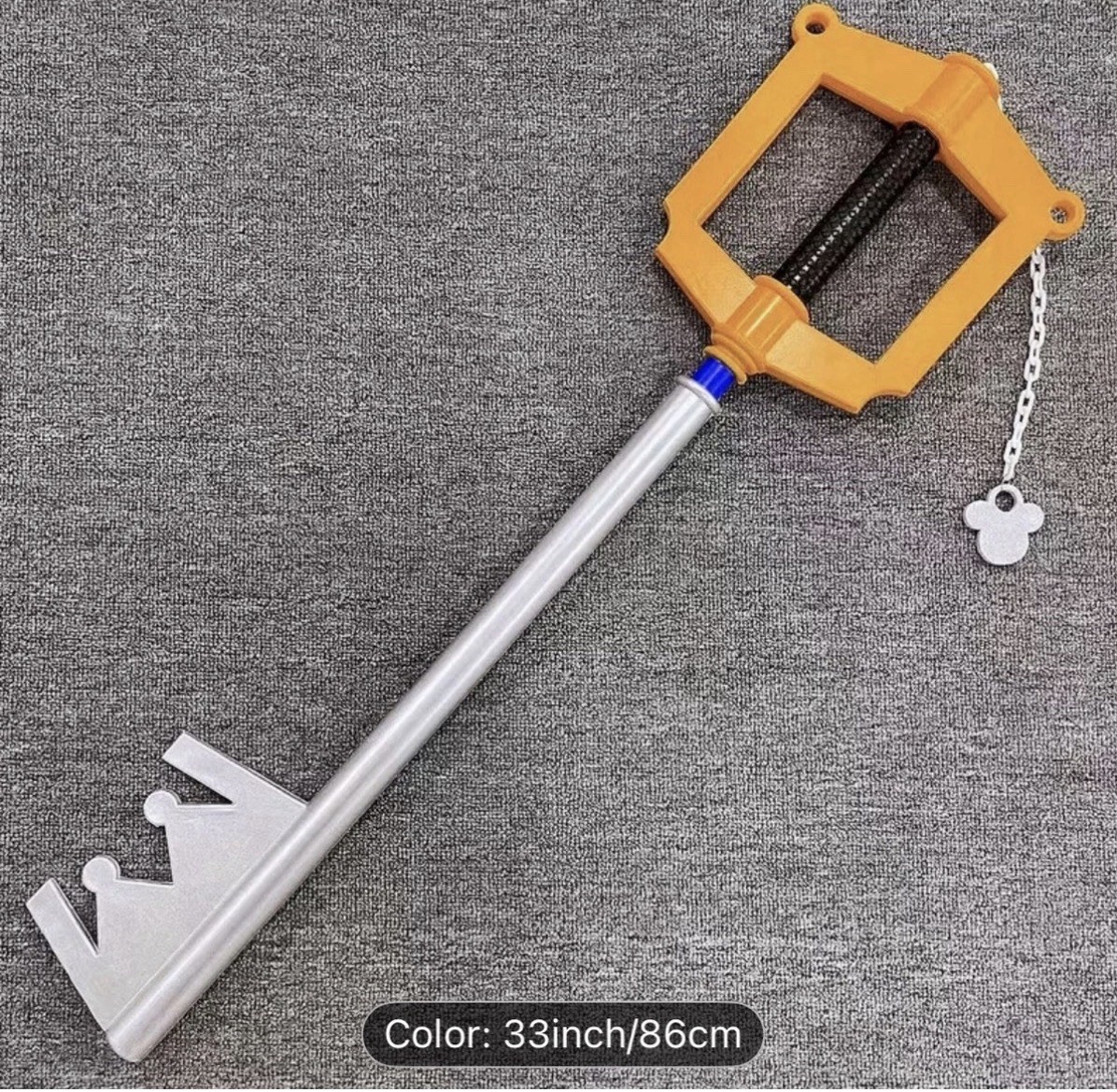 Kingdom of Hearts Kingdom Key Keyblade FULL Size Foam Game Replica Cosplay35.5”