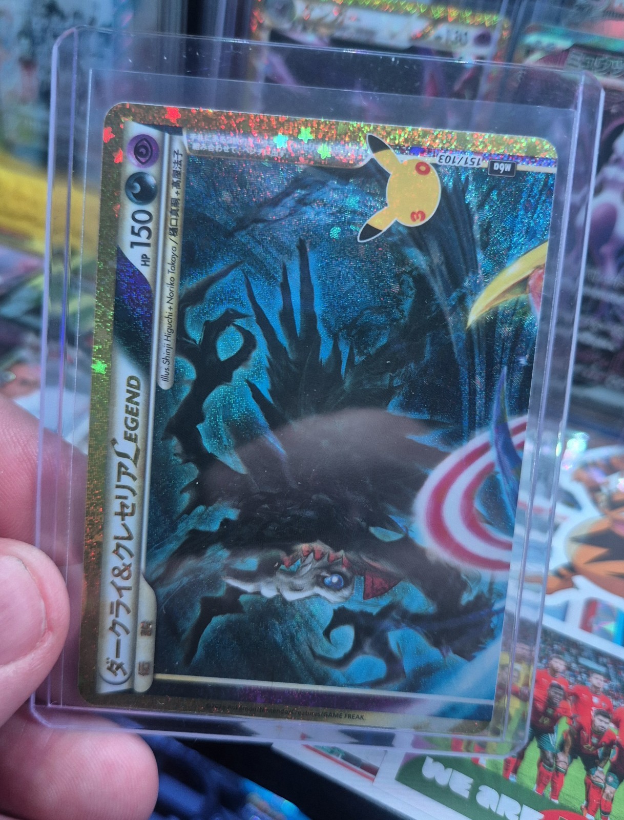Pokémon 30th Anniversary Japanese Darkrai LEGEND Holo 015/070 Classic Collection Pokémon 30th Anniversary Japanese Darkrai LEGEND Holo 015/070 Classic Collection