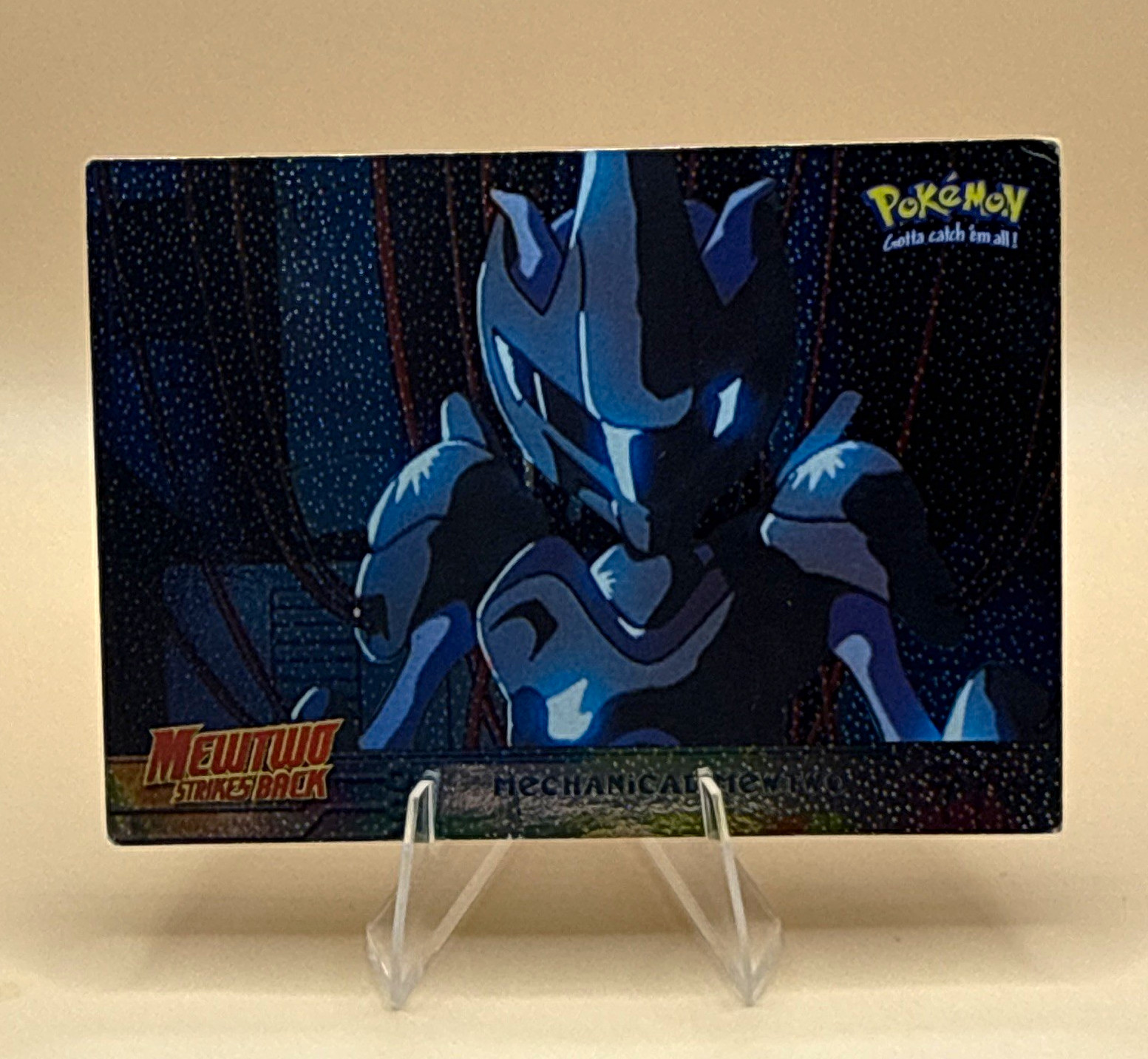 Topps 1999 Pokémon Mewtwo Strikes Back Mechanical Mewtwo #6 Movie Animation