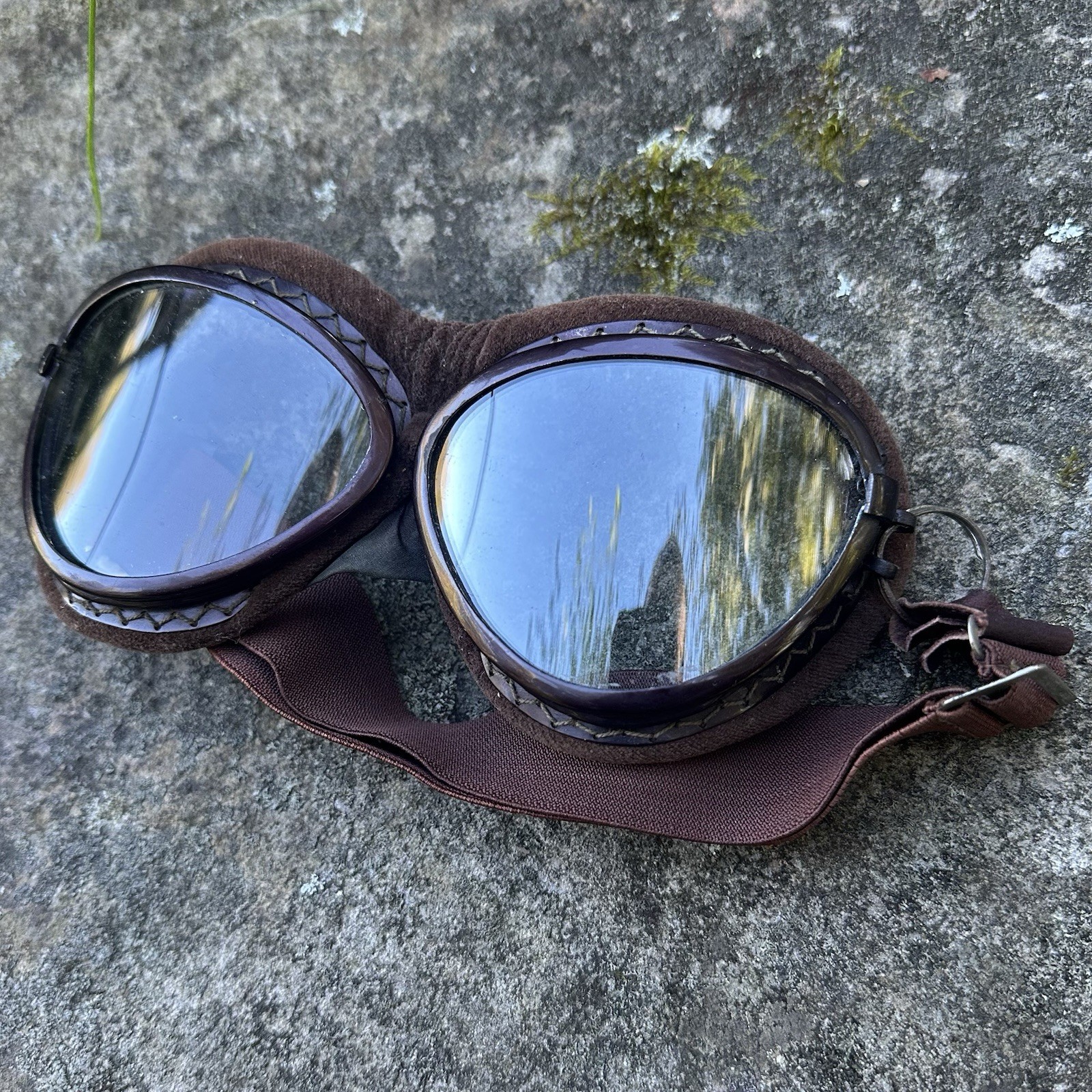 ORIGINAL WWII WW2 Imperial Japanese IJA IJN Pilot Goggles - Unissued - RARE