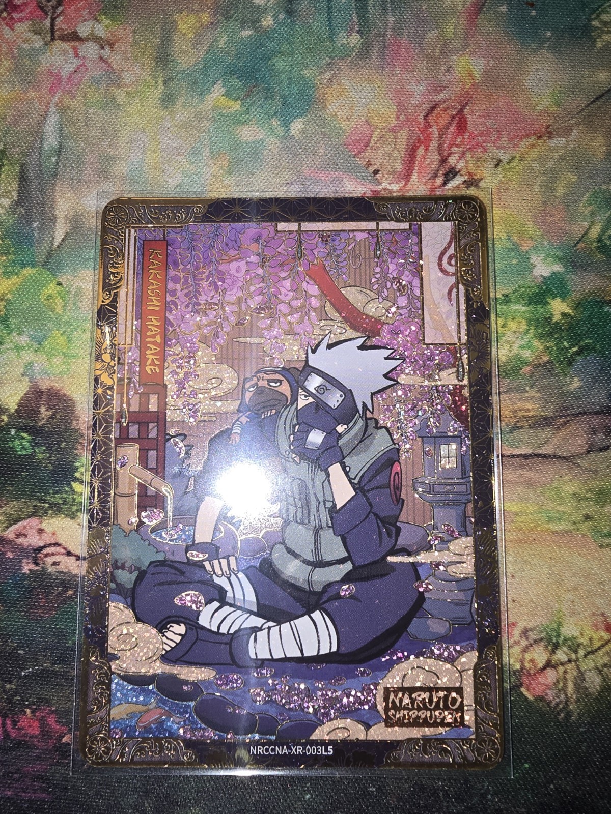 KAYOU Naruto Shippuden Kakashi Hatake Holo Serial 338/720 NRCCNA-XR-003L5