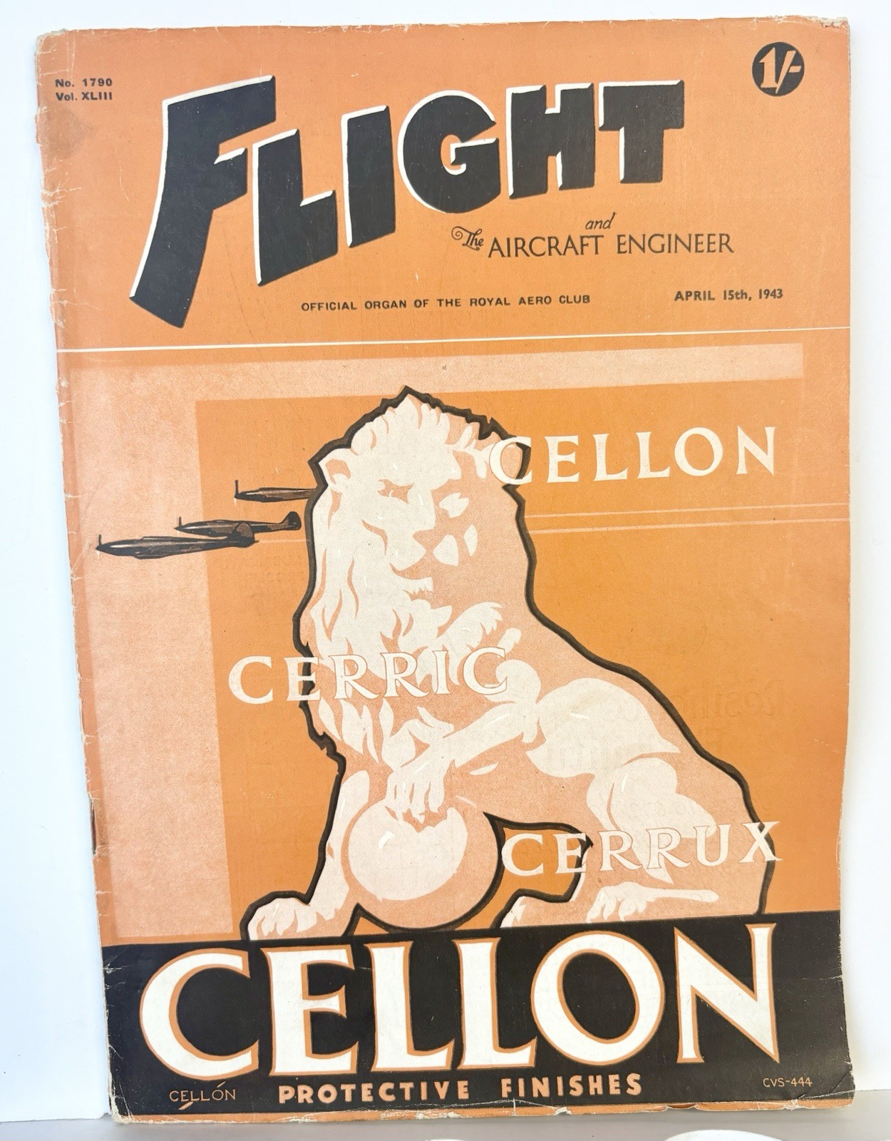 April 1943 Flight and the Aircraft Engineer magazine World War II Aviation News April 1943 Flight and the Aircraft Engineer magazine World War II Aviation News