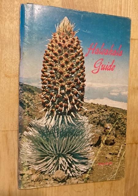 Vintage 1959 1968 old softcover Haleakala National Park Maui Hawaii guide book
