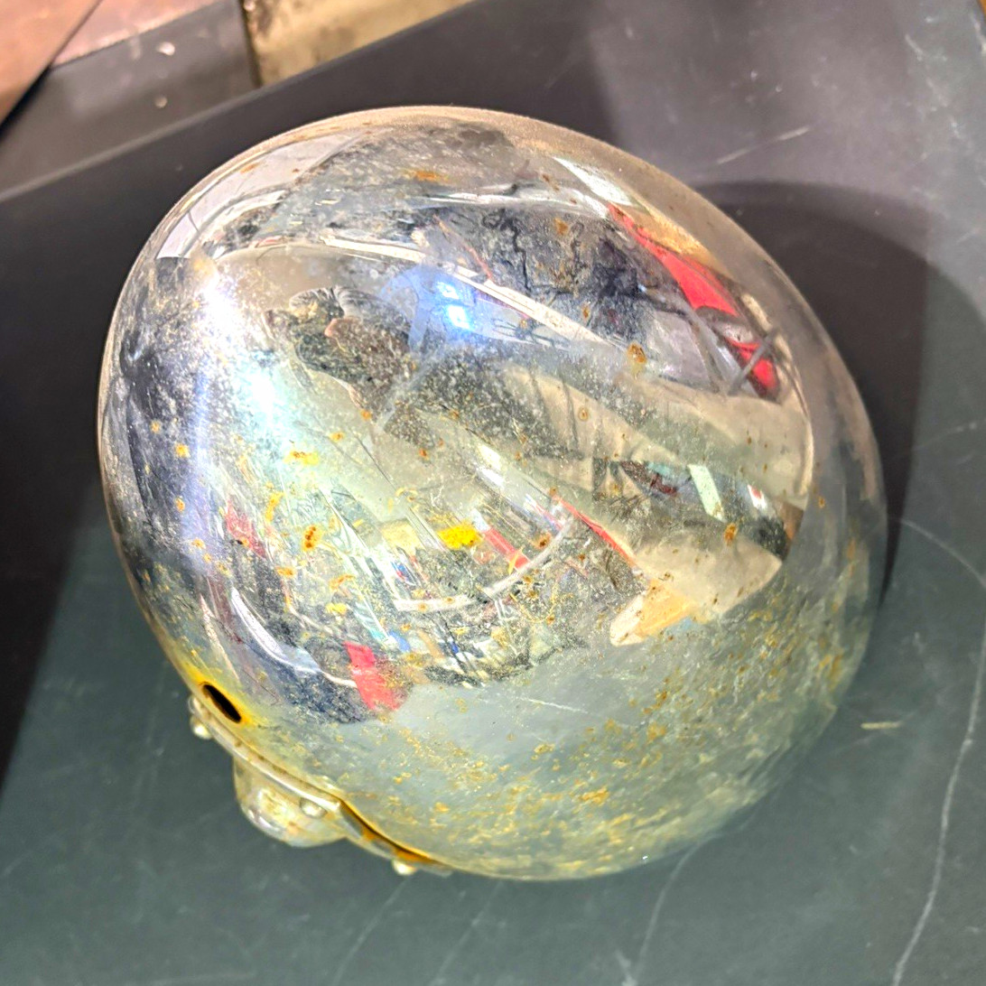 Vintage Original Chrome Bullet Headlight Bucket Teardrop Rat Rod Hot Rod