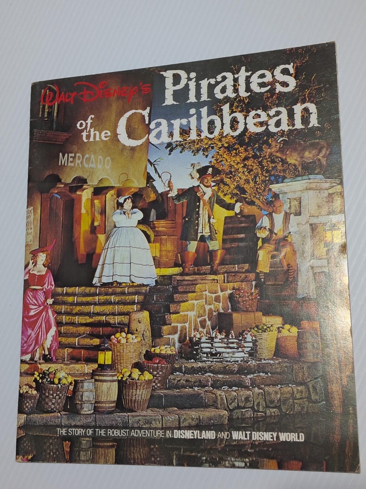 Vintage Walt Disney Pirates of the Caribbean Souvenir Book Disneyland World WDW Vintage Walt Disney Pirates of the Caribbean Souvenir Book Disneyland World WDW