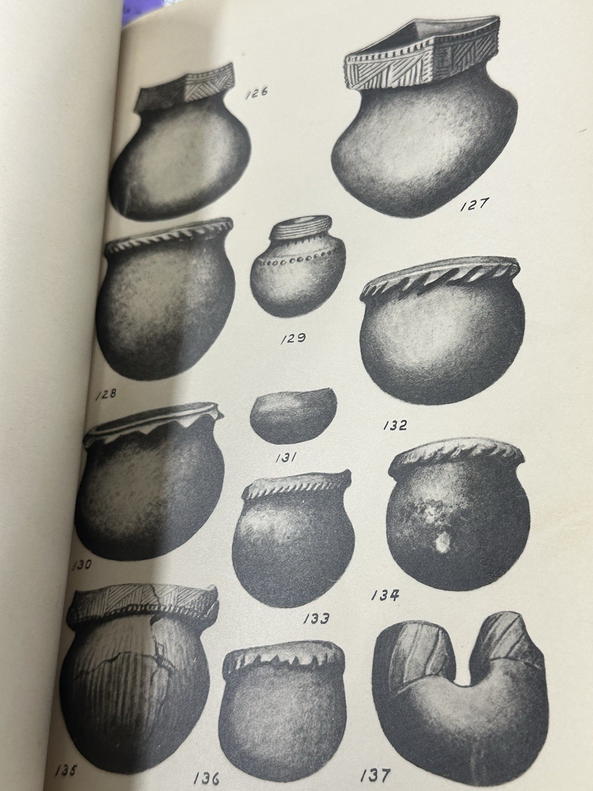 First Edition 1898 Book on Iroquois Pipe, Effigy Pottery Clay Artifacts Pots Etc