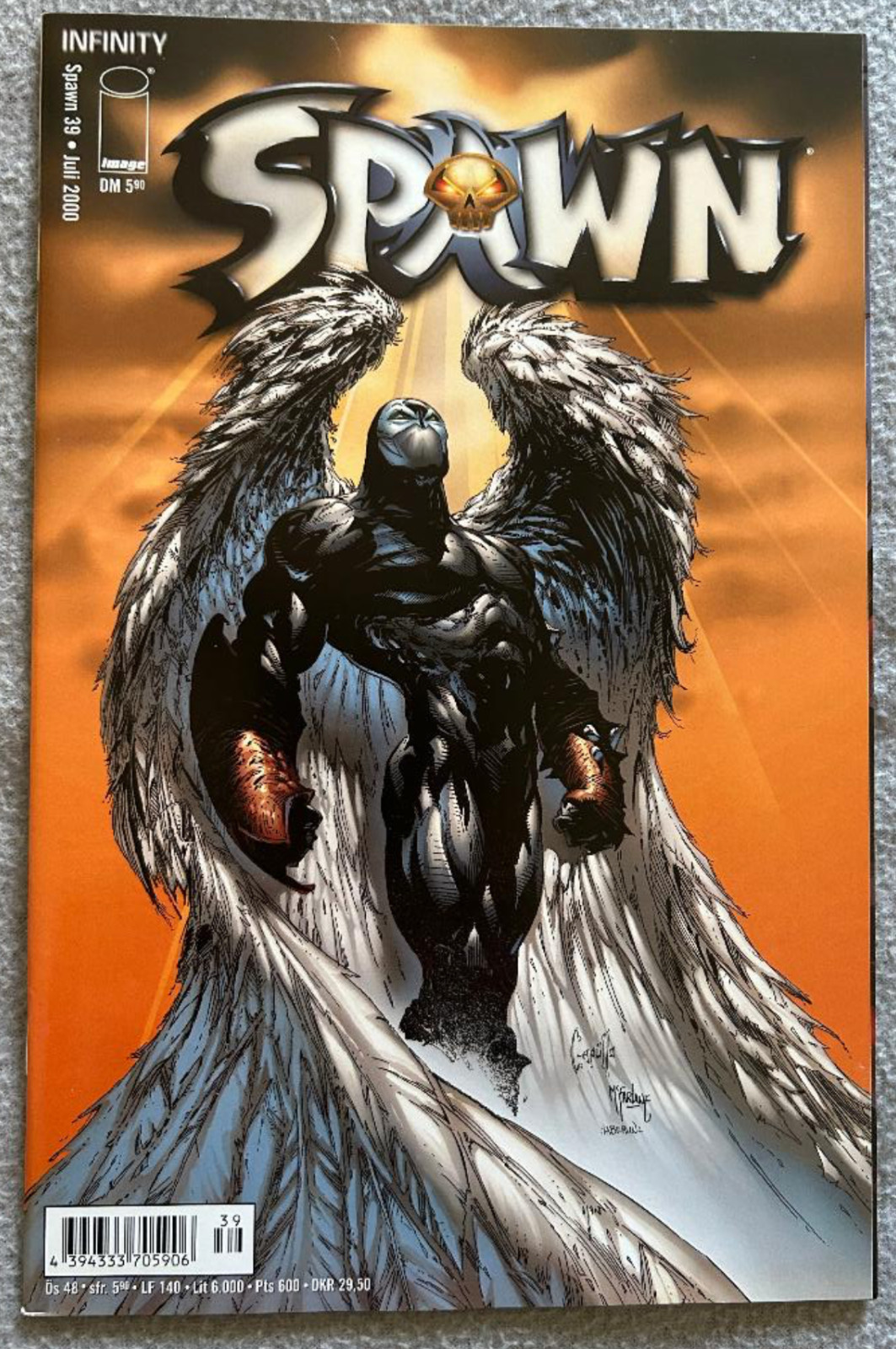 Spawn #39, German Edition (1st Arch Angel, reprints #77-78)