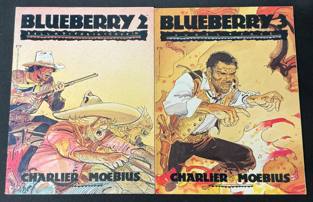 Blueberry Vol. 2 And 3 by Charlier and Moebius Blueberry Vol. 2 And 3 by Charlier and Moebius