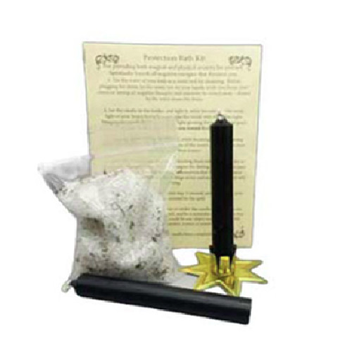 Protection bath kit with Instruction - Exorcism and Banishing