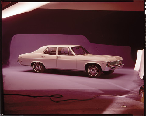 1968 Chevrolet Chevy Ii Nova Automobile Old Car Advertising Photo 1