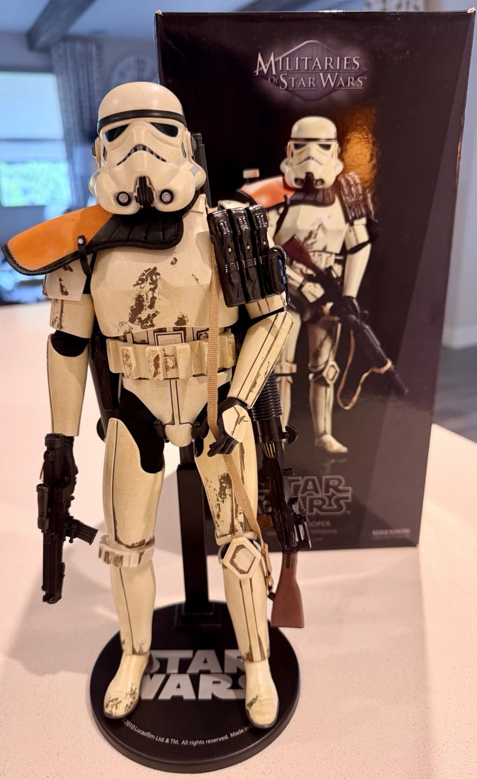 Sideshow Collectibles Star Wars Sandtrooper Squad Leader Tatooine 1/6 Scale Sideshow Collectibles Star Wars Sandtrooper Squad Leader Tatooine 1/6 Scale