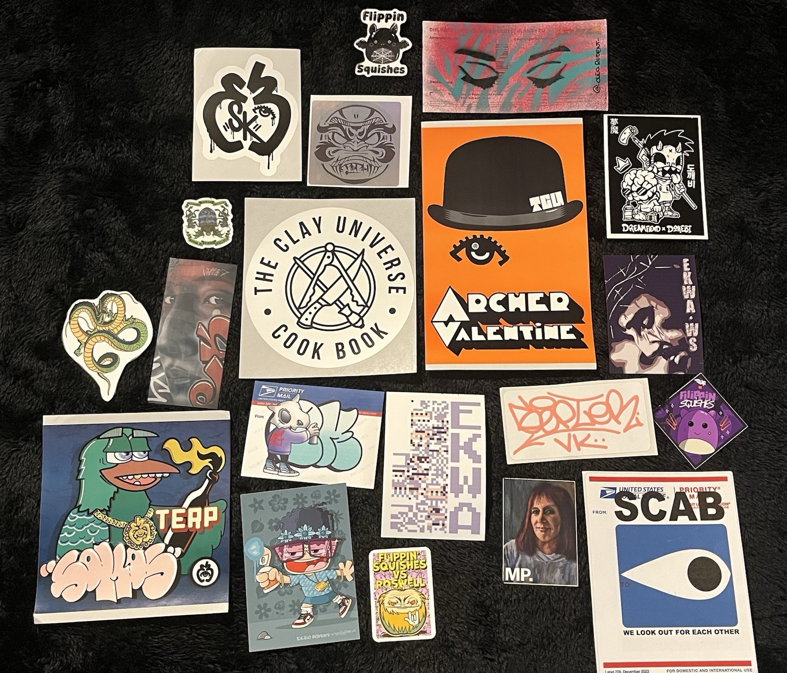 Worldwide Graffiti Stickers - Assorted 20 Pack - #15C - International Artists