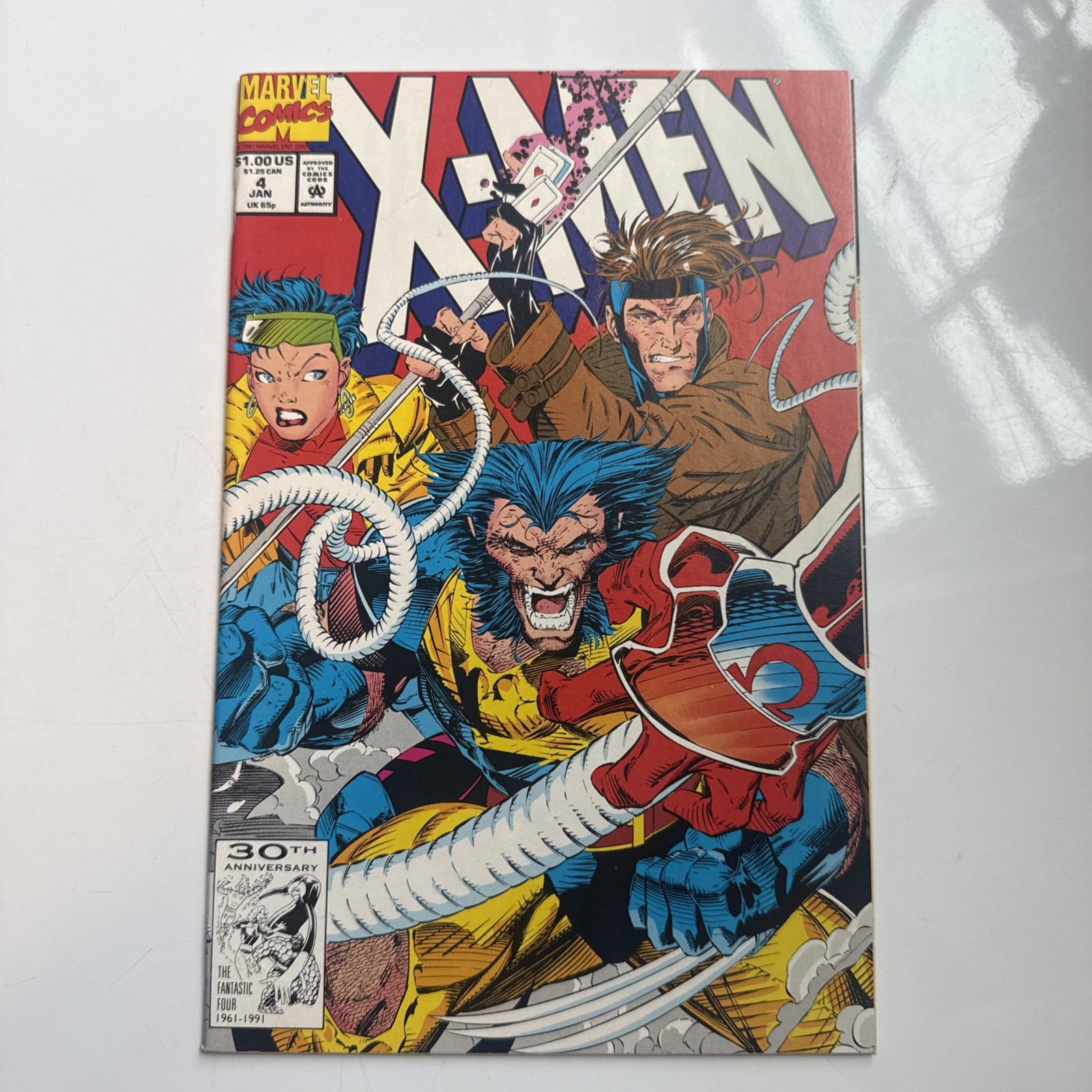 X-Men #4 1st Omega Red, Jim Lee, Gold Key NM X-Men #4 1st Omega Red, Jim Lee, Gold Key NM