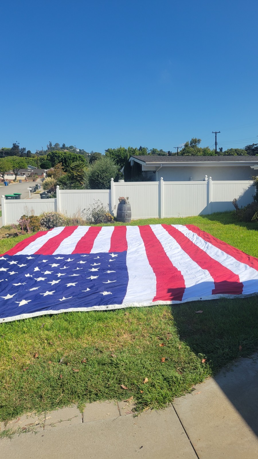 HUGE American Flag 18' X 30'