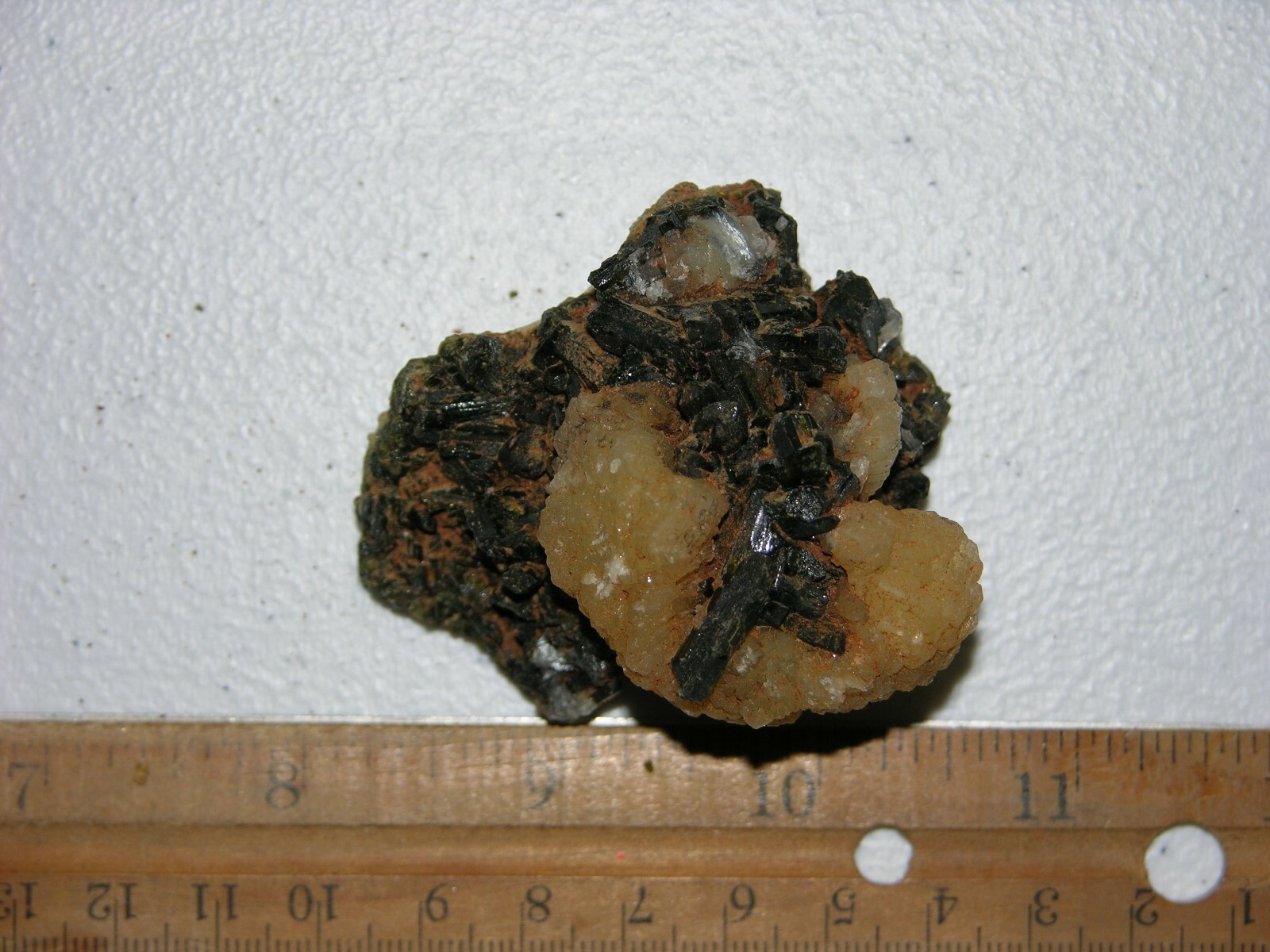 Stilbite tectosilicate with Epidote zeolite group Mali Africa 98.6 gram T9 Stilbite tectosilicate with Epidote zeolite group Mali Africa 98.6 gram T9