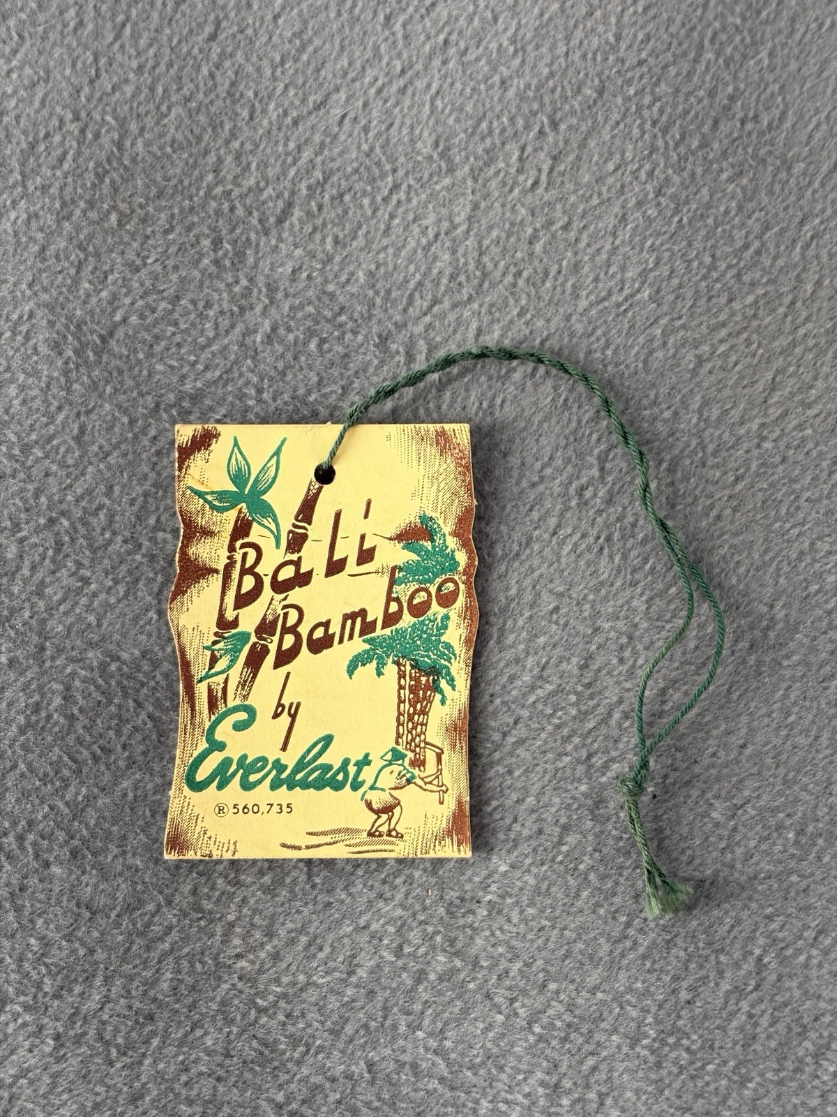Everlast Forged Aluminum Bali Bamboo ORIGINAL HANGTAG 🏷️ Advertisement Tag Everlast Forged Aluminum Bali Bamboo ORIGINAL HANGTAG 🏷️ Advertisement Tag