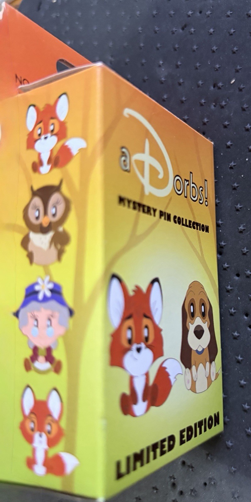 Disney WDI MOG aDorbs Fox and the Hound 45th Mystery Box NEW SEALED TWO PINS Disney WDI MOG aDorbs Fox and the Hound 45th Mystery Box NEW SEALED TWO PINS