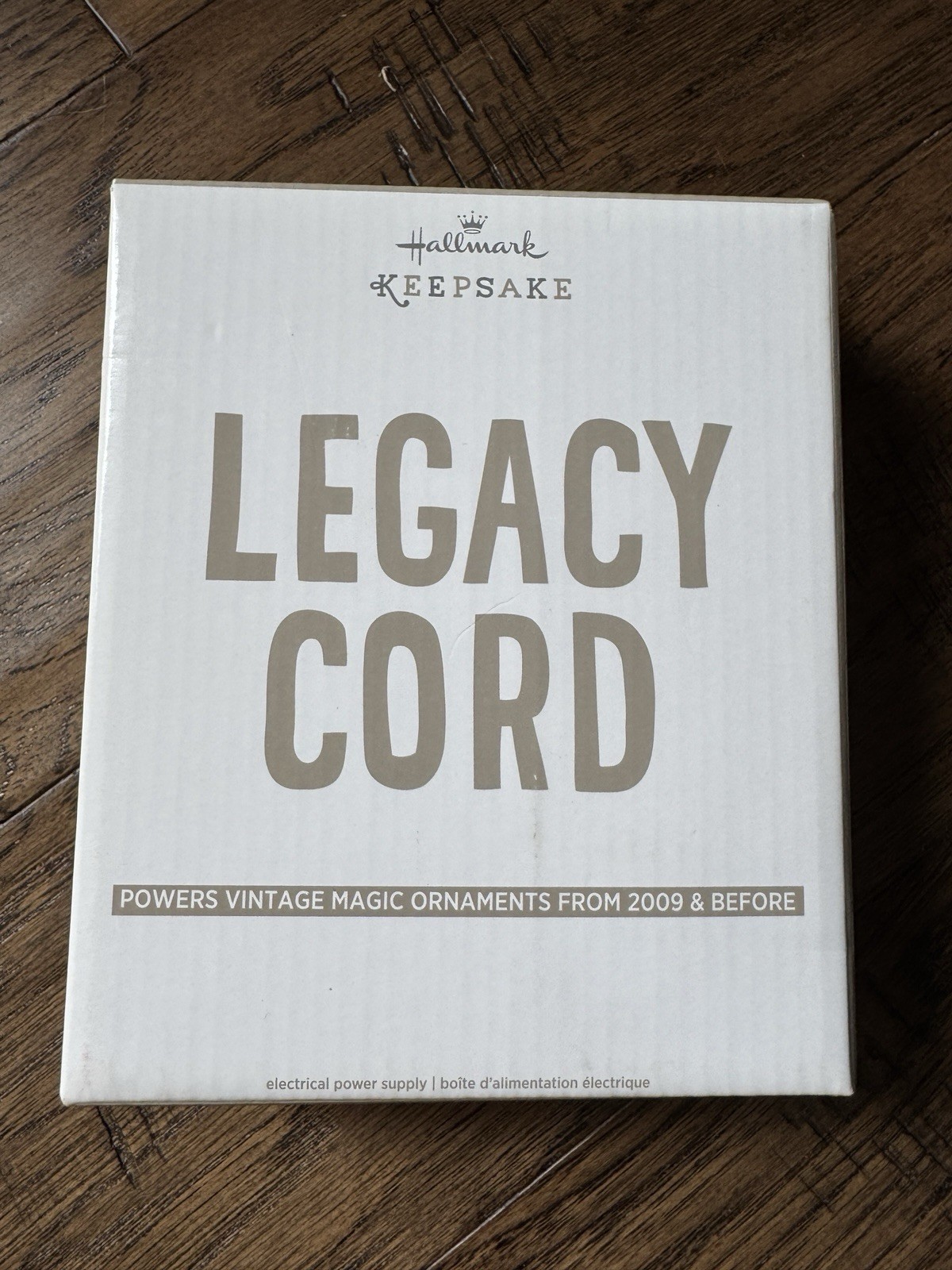 HALLMARK LEGACY POWER CORD FOR ORNAMENTS 1983-2009