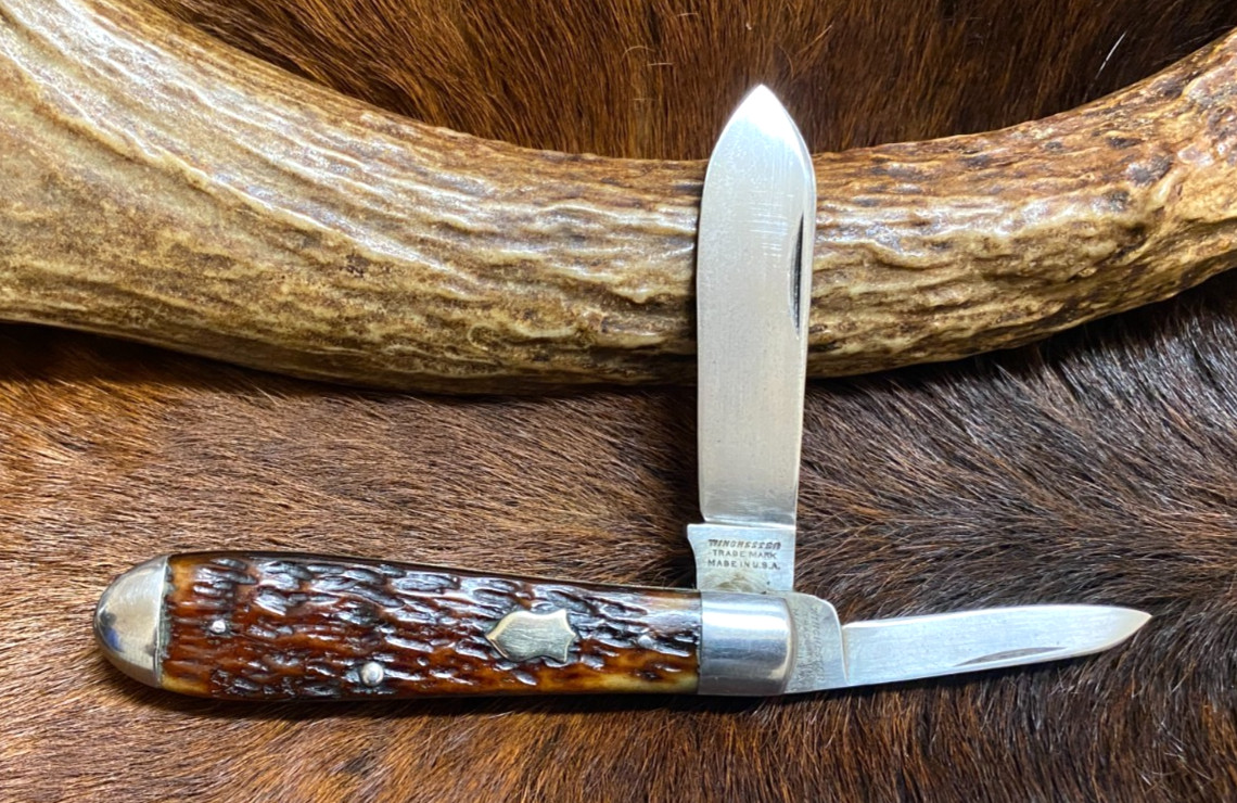 Winchester, Trademark, Made in USA., 2995 Swell End Jack Knife, 3 5/8 Winchester, Trademark, Made in USA., 2995 Swell End Jack Knife, 3 5/8