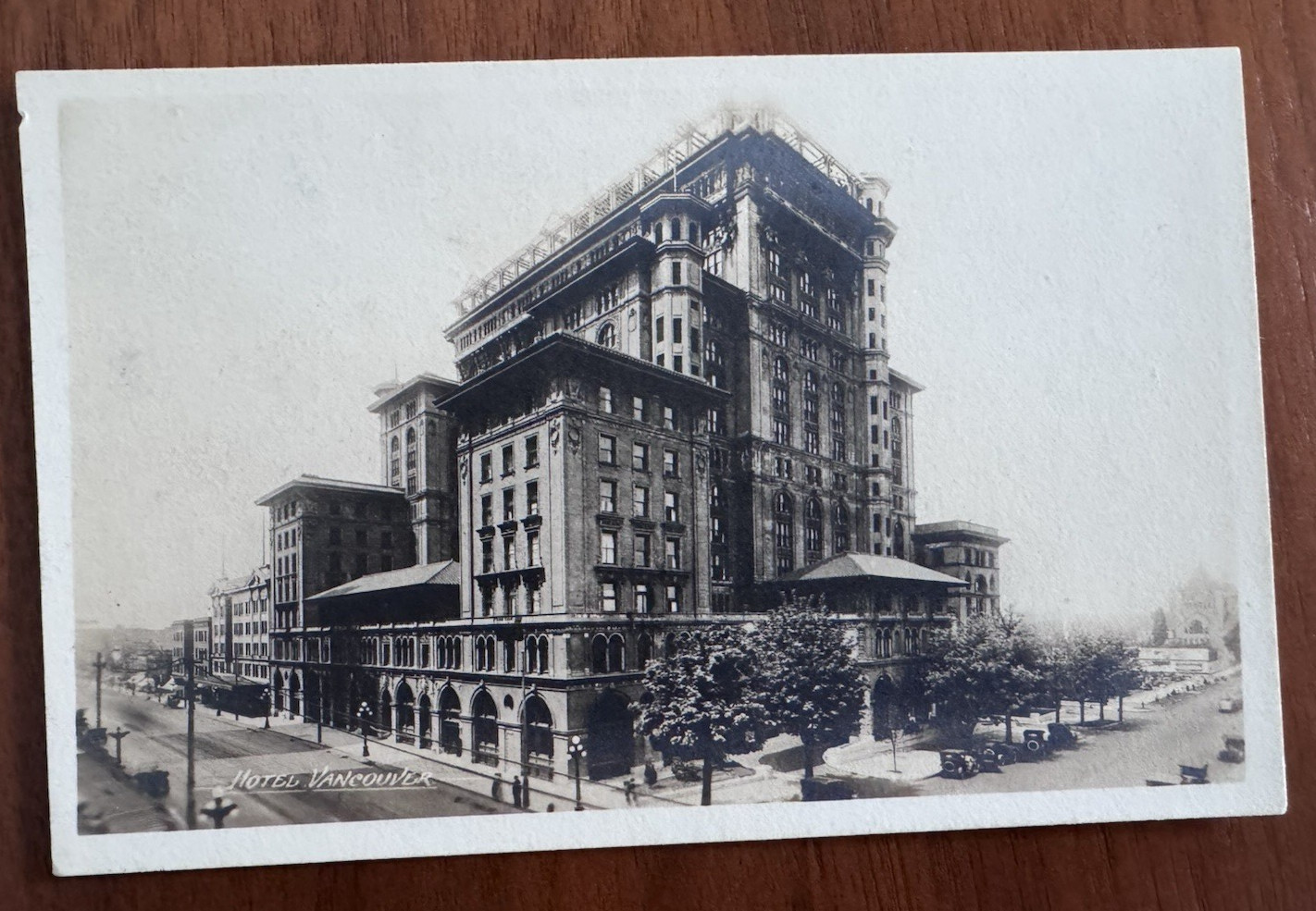 Antique Hotel Vancouver Postcard Dated 1923 Historic Landmark Canada