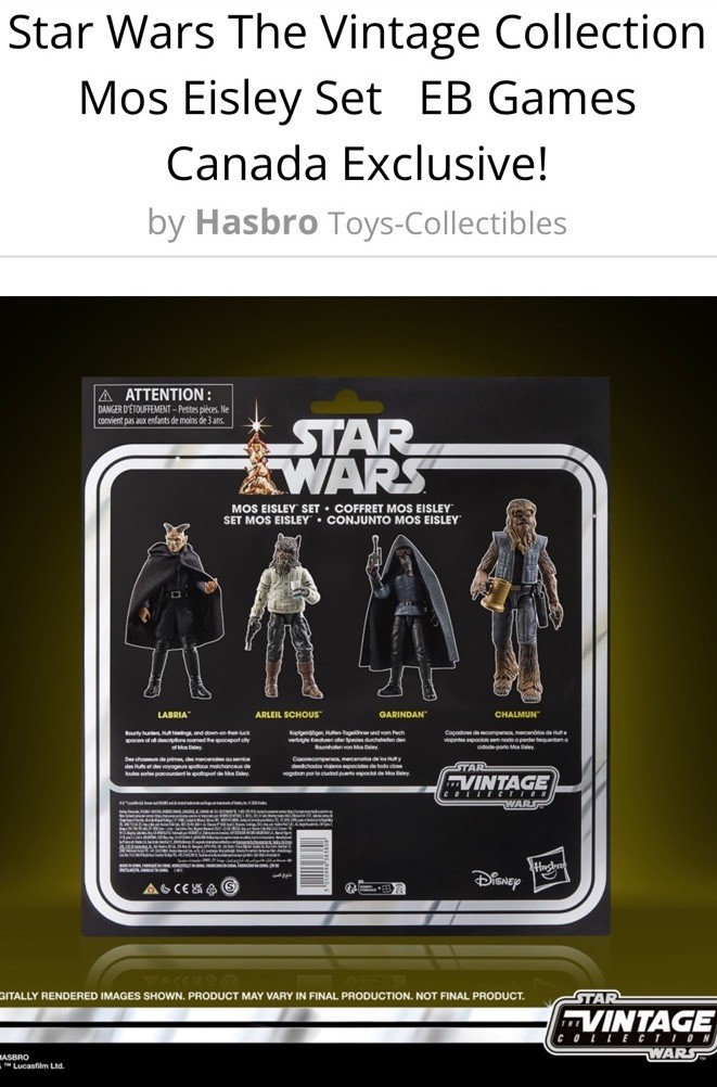 🔥PRE SELL SHIP OCT 1ST🔥 Hasbro Star Wars The Vintage Collection Mos Eisley Set 🔥PRE SELL SHIP OCT 1ST🔥 Hasbro Star Wars The Vintage Collection Mos Eisley Set