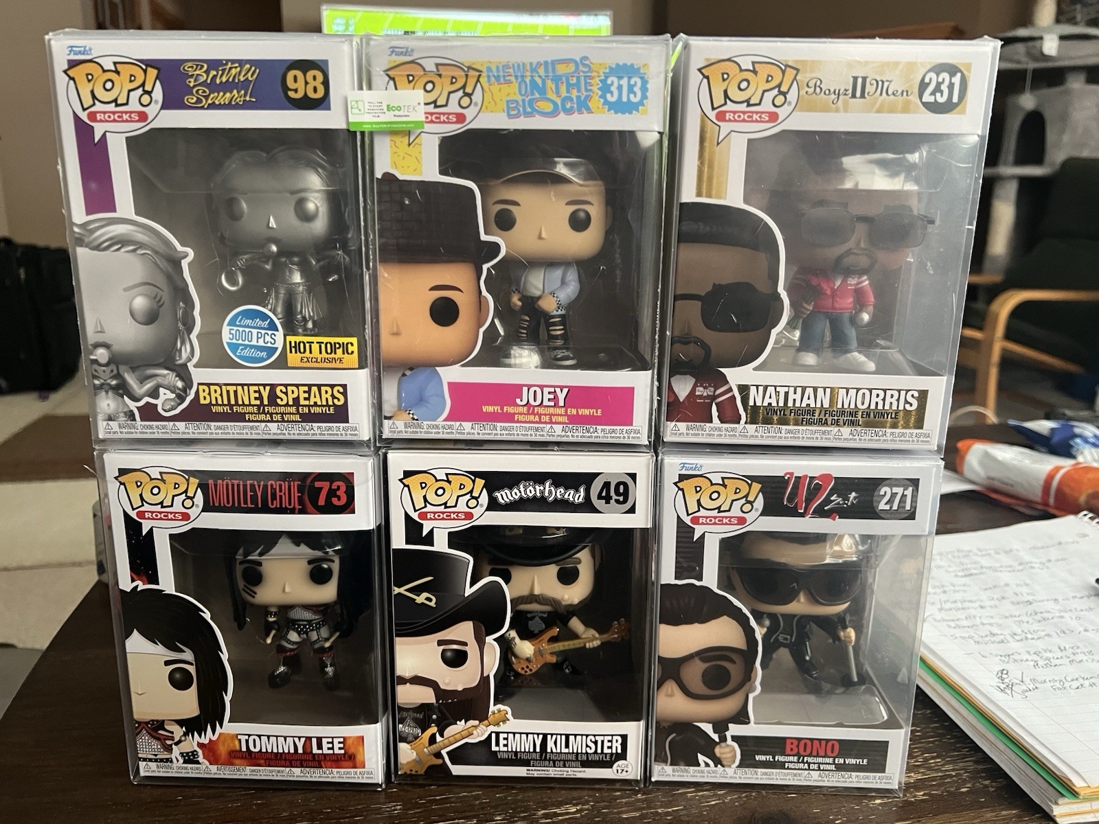 Funko Pop Singers 6 Pack