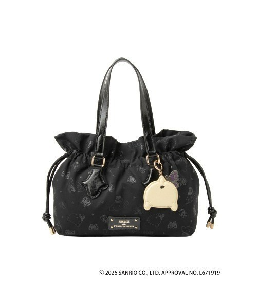 ANNA SUI × Pompompurin Drawstring Tote Bag 30th Anniversary