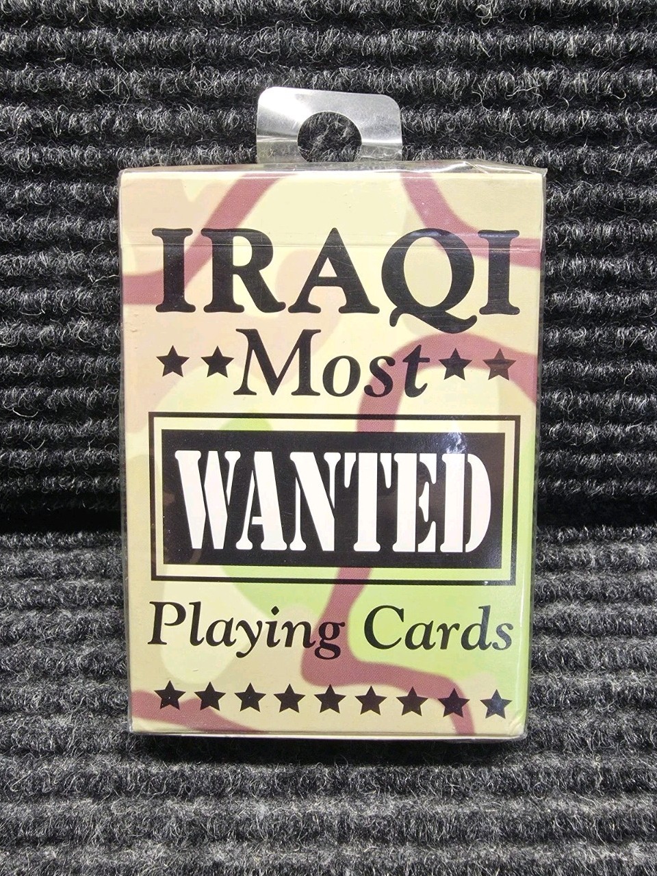 2003 Iraqi Most Wanted Playing Cards Bicycle Hoyle USA Made New Sealed 2003 Iraqi Most Wanted Playing Cards Bicycle Hoyle USA Made New Sealed