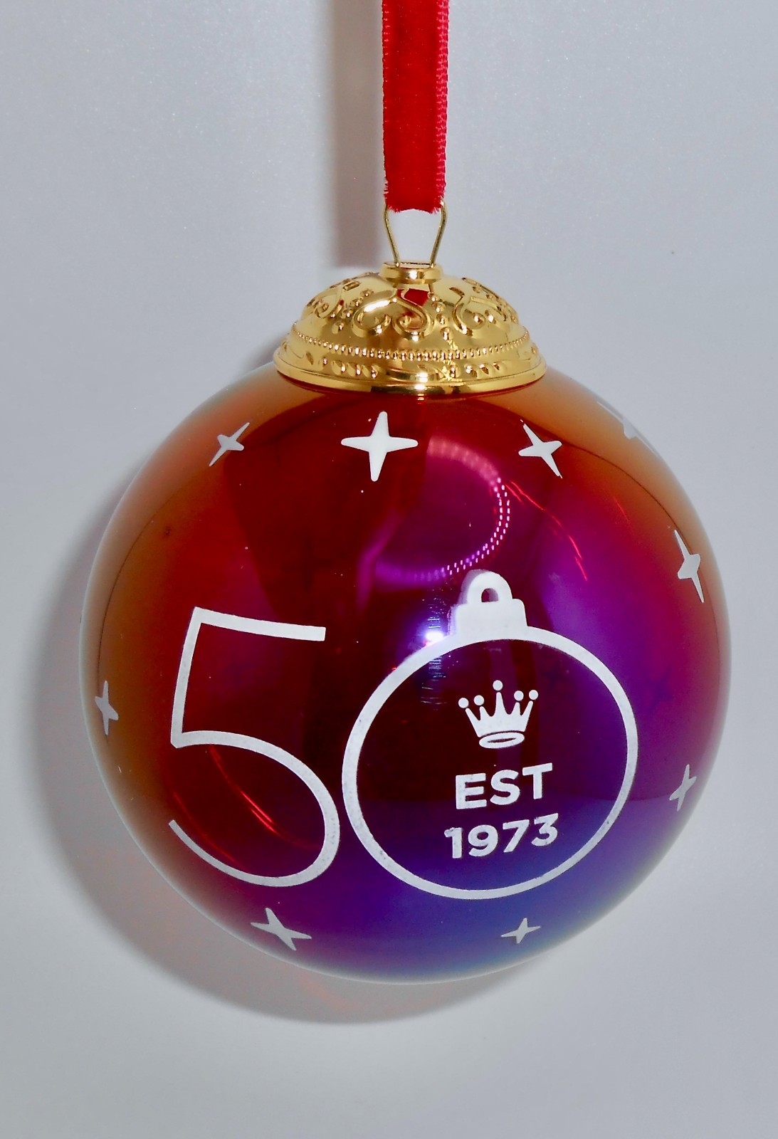 Hallmark Ornament 2023 CHRISTMAS COMMEMORATIVE Special Edition 50 Years   H54
