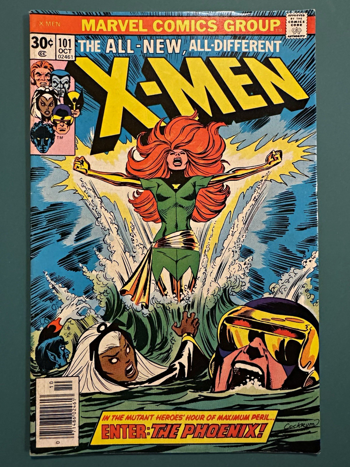 Marvel Comics Group X-Men #101 1976 Bronze Age Phoenix Claremont Cockrum
