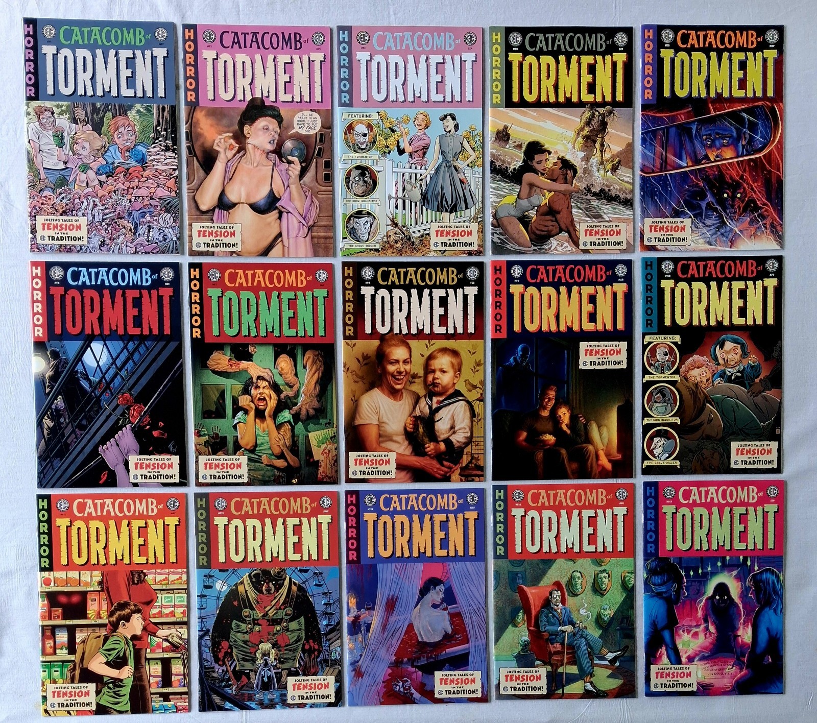 Catacomb of Torment #1-15 Complete Run EC Comics Oni Press 2025 NM+ Horror Catacomb of Torment #1-15 Complete Run EC Comics Oni Press 2025 NM+ Horror